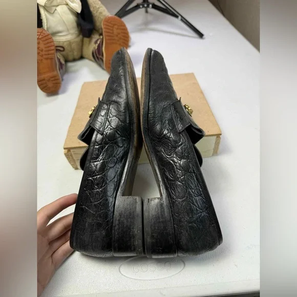 Salvatore Ferragamo Black Loafers - Picture 13 of 16